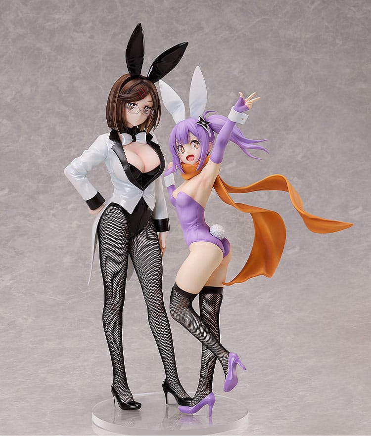 A Ninja and an Assassin Under One Roof Satoko Kusagakure Bunny Ver PVC Statue 1 6 Scale