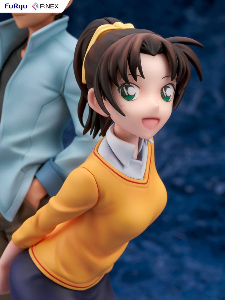 Case Closed Heiji Hattori and Kazuha Toyama F:NEX PVC Statue 1 7 Scale 26 cm