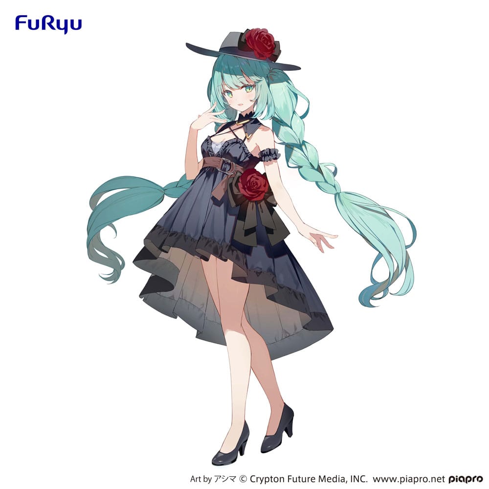 Hatsune Miku Trio Try iT Outing Dress PVC Statue