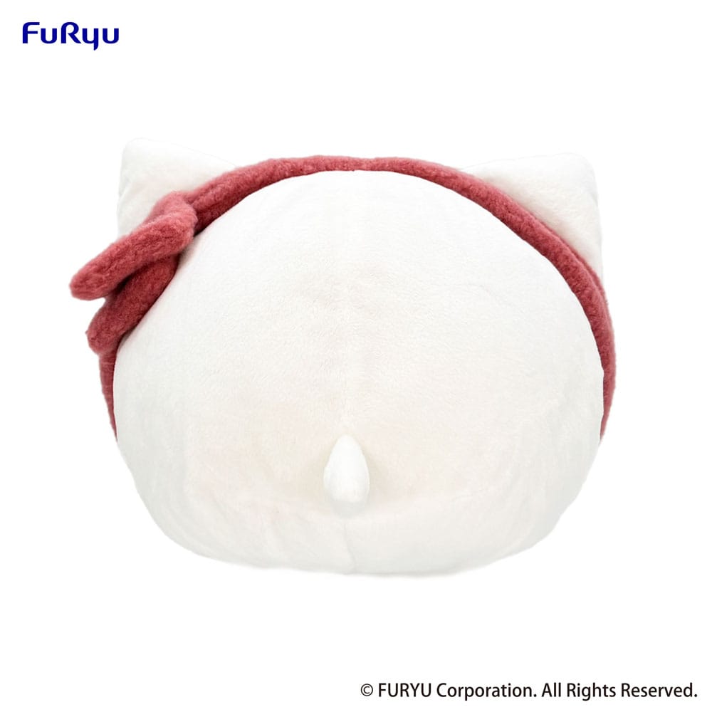 Nemuneko Cat Plush Figure Red Scarf Version 30 cm