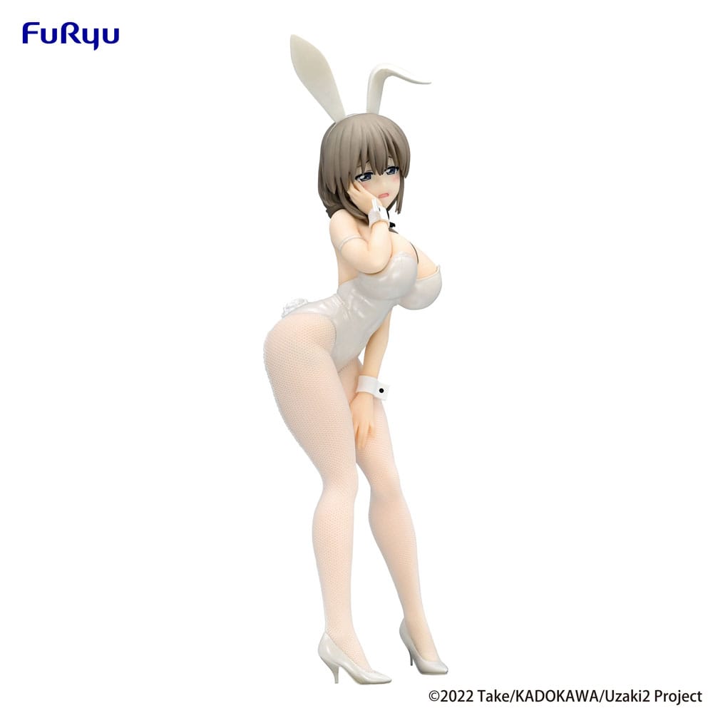 Uzaki chan BiCute Bunnies PVC Statue Tsuki Uzaki White Pearl Version 29 cm
