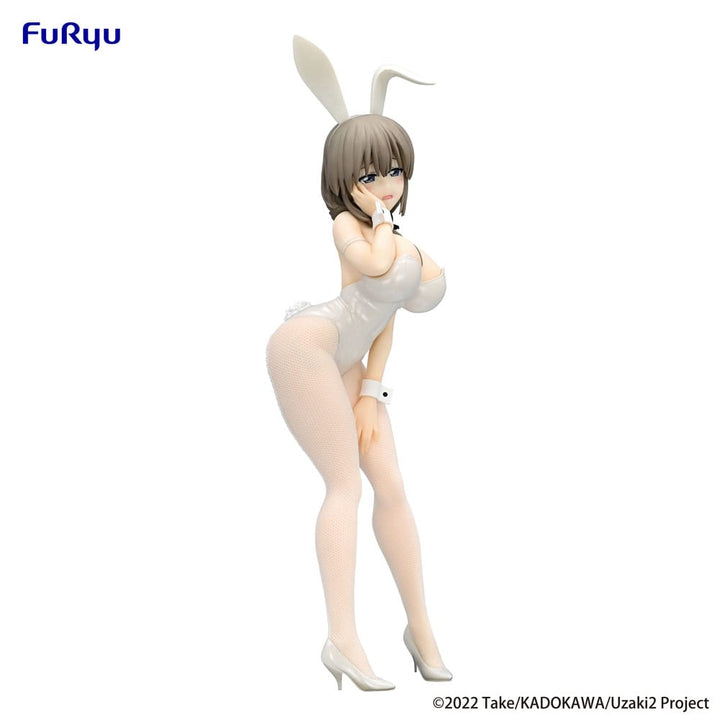 Uzaki chan BiCute Bunnies PVC Statue Tsuki Uzaki White Pearl Version 29 cm