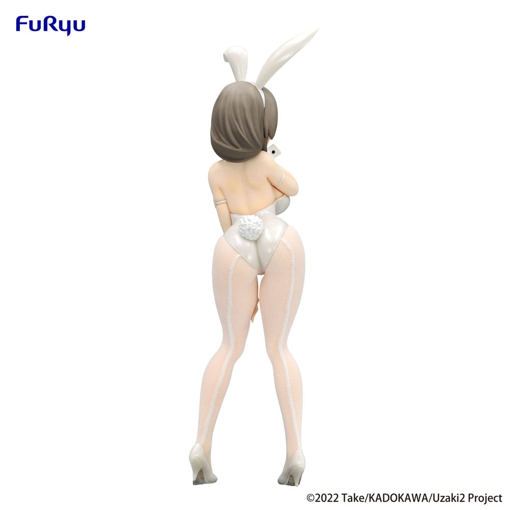 Uzaki chan BiCute Bunnies PVC Statue Tsuki Uzaki White Pearl Version 29 cm
