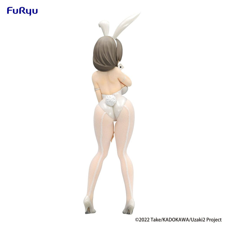 Uzaki chan BiCute Bunnies PVC Statue Tsuki Uzaki White Pearl Version 29 cm