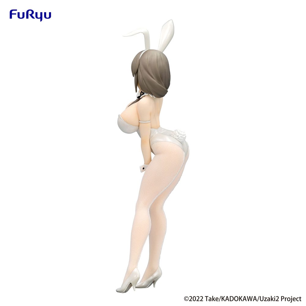 Uzaki chan BiCute Bunnies PVC Statue Tsuki Uzaki White Pearl Version 29 cm