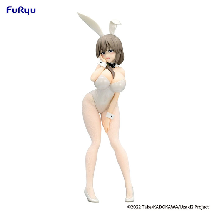 Uzaki chan BiCute Bunnies PVC Statue Tsuki Uzaki White Pearl Version 29 cm