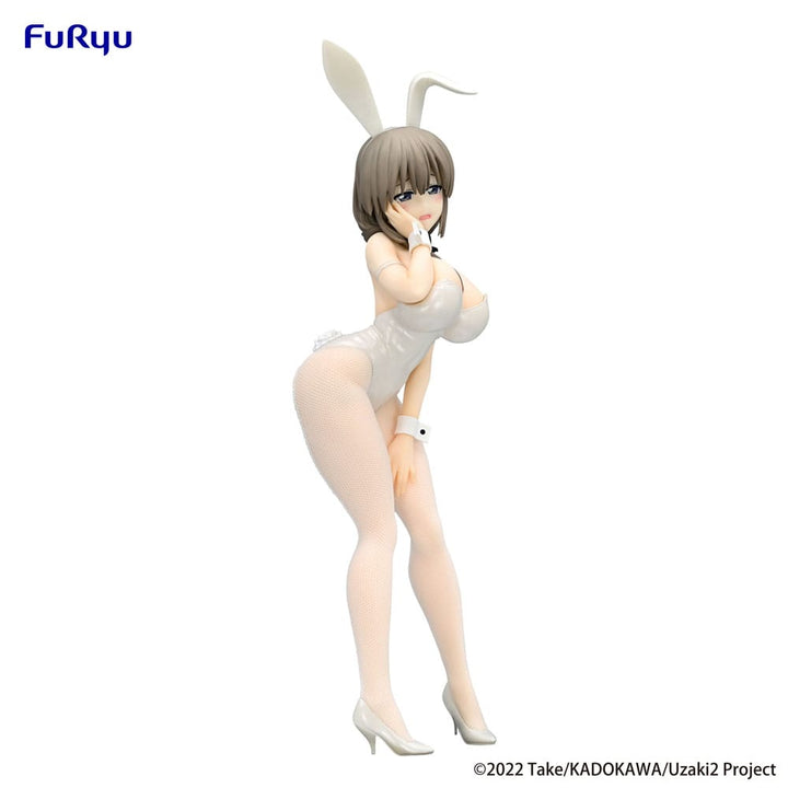 Uzaki chan BiCute Bunnies PVC Statue Tsuki Uzaki White Pearl Version 29 cm
