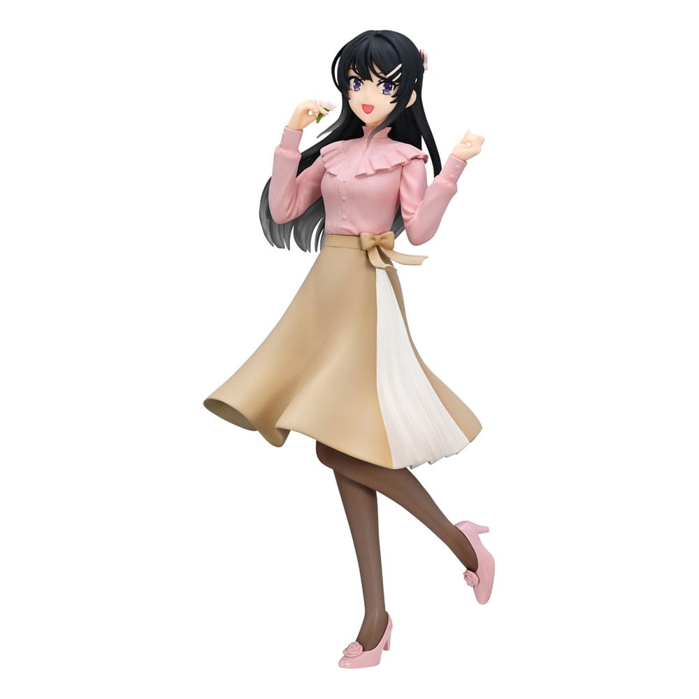 Trio Try iT Mai Sakurajima Spring Outfit Ver Rascal Does Not Dream of Bunny Girl Senpai PVC Figure 21 cm