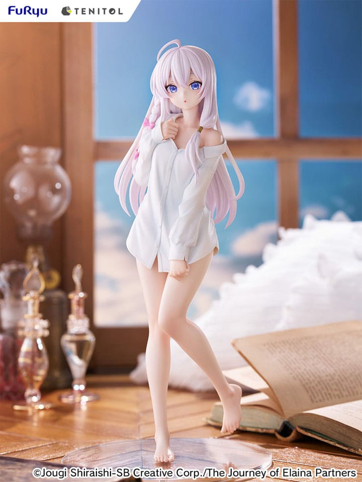 Tenitol Elaina Wandering Witch The Journey of Elaina Tall PVC Statue Shirt Version 30 cm