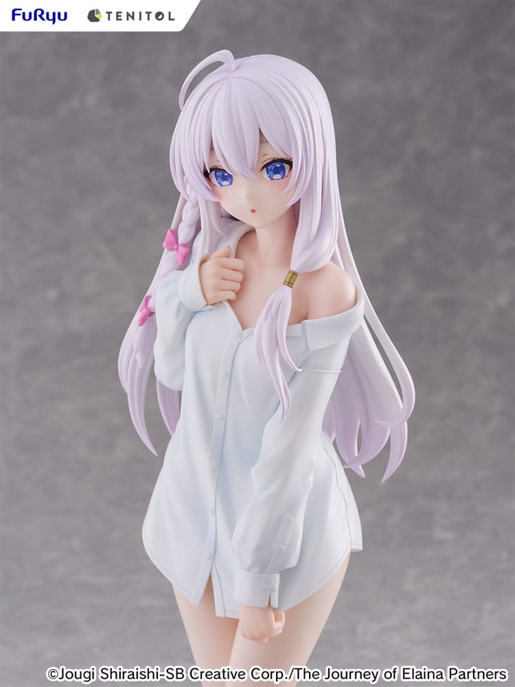 Tenitol Elaina Wandering Witch The Journey of Elaina Tall PVC Statue Shirt Version 30 cm