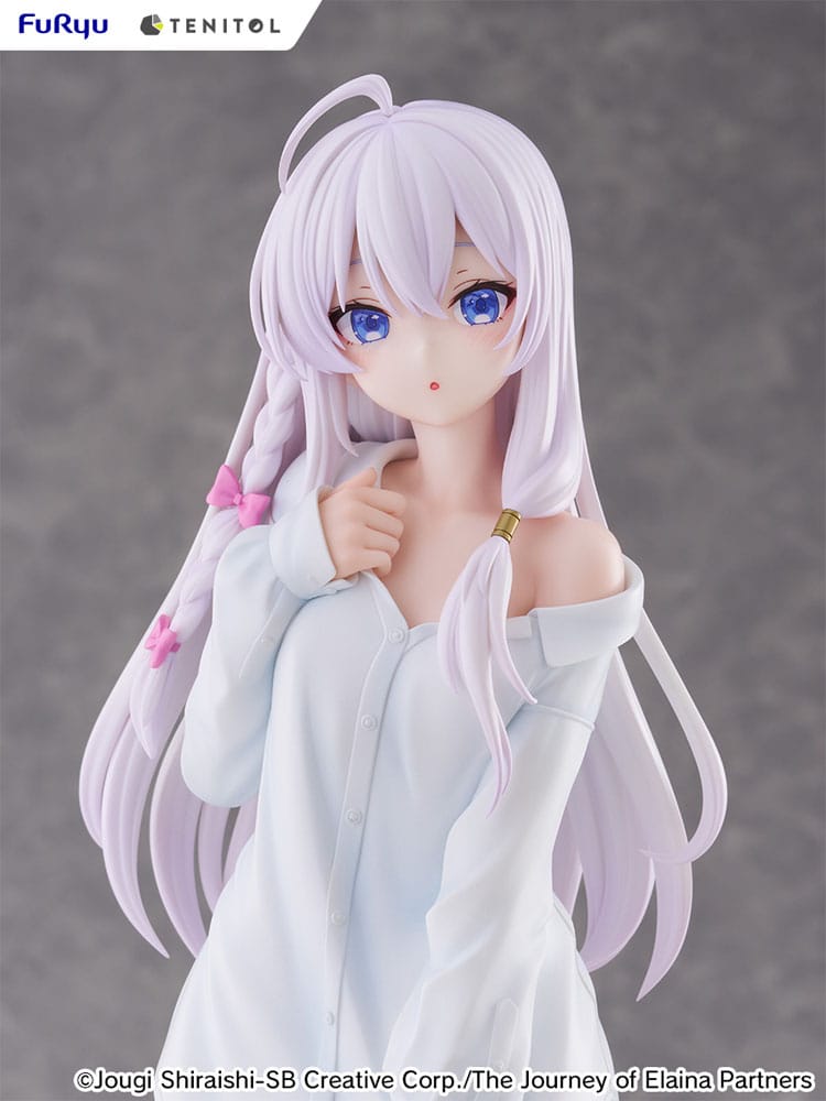 Tenitol Elaina Wandering Witch The Journey of Elaina Tall PVC Statue Shirt Version 30 cm