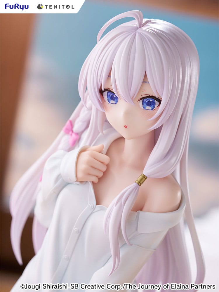 Tenitol Elaina Wandering Witch The Journey of Elaina Tall PVC Statue Shirt Version 30 cm
