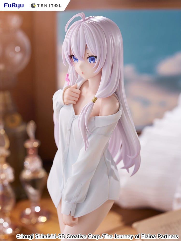 Tenitol Elaina Wandering Witch The Journey of Elaina Tall PVC Statue Shirt Version 30 cm