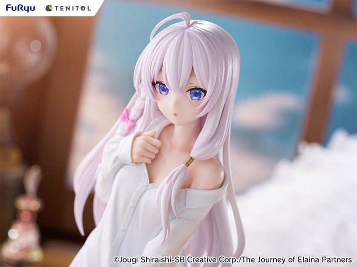 Tenitol Elaina Wandering Witch The Journey of Elaina Tall PVC Statue Shirt Version 30 cm