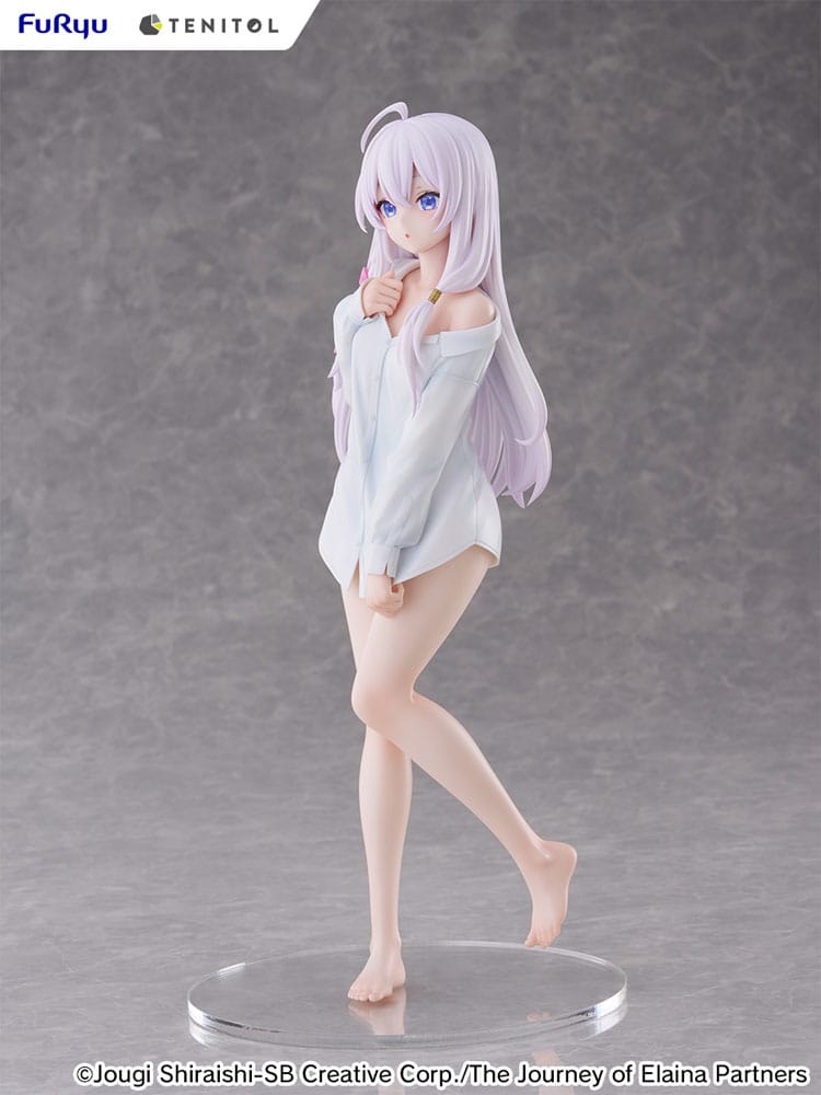 Tenitol Elaina Wandering Witch The Journey of Elaina Tall PVC Statue Shirt Version 30 cm