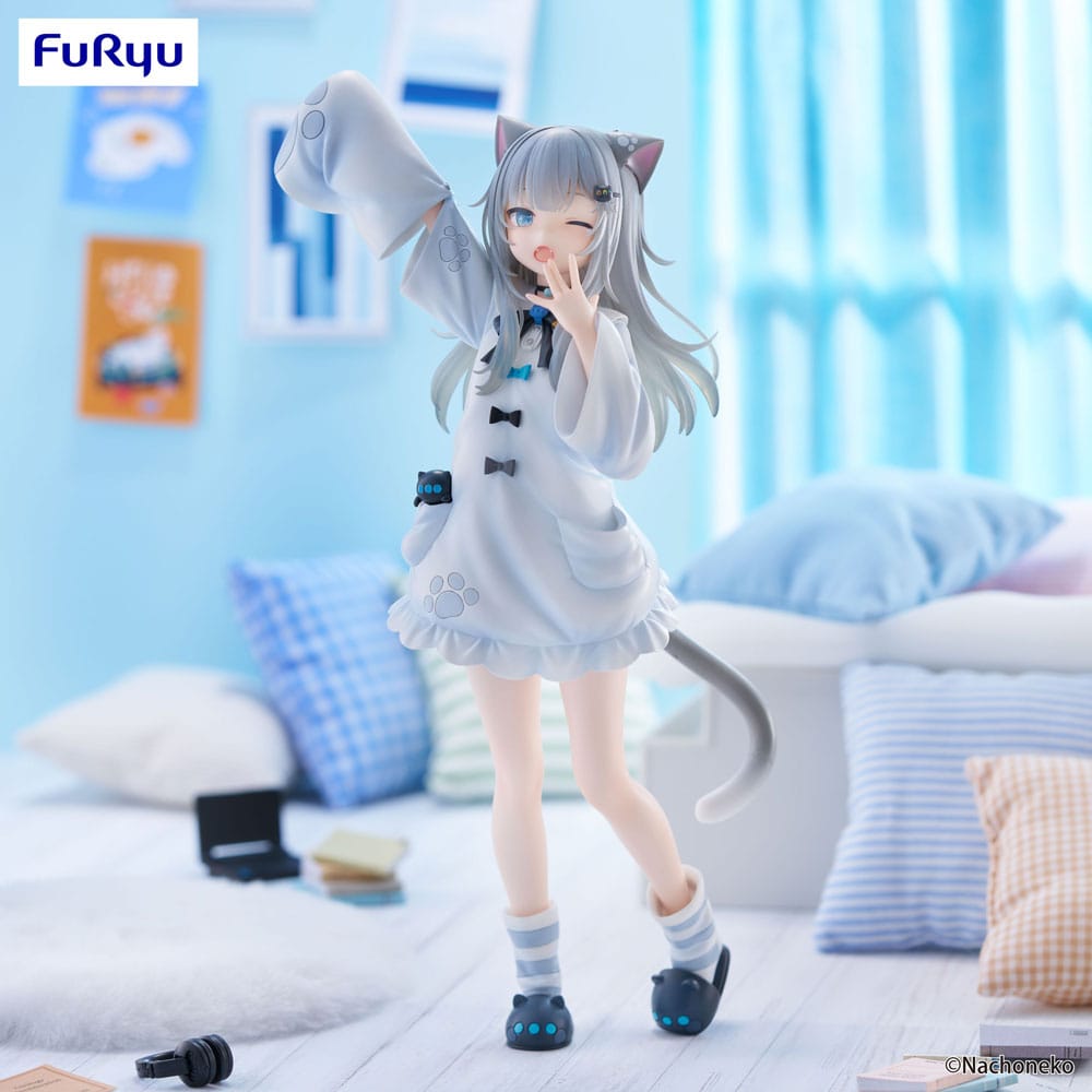 TrioTryiT Nachoneko VTuber PVC Figure 24 cm