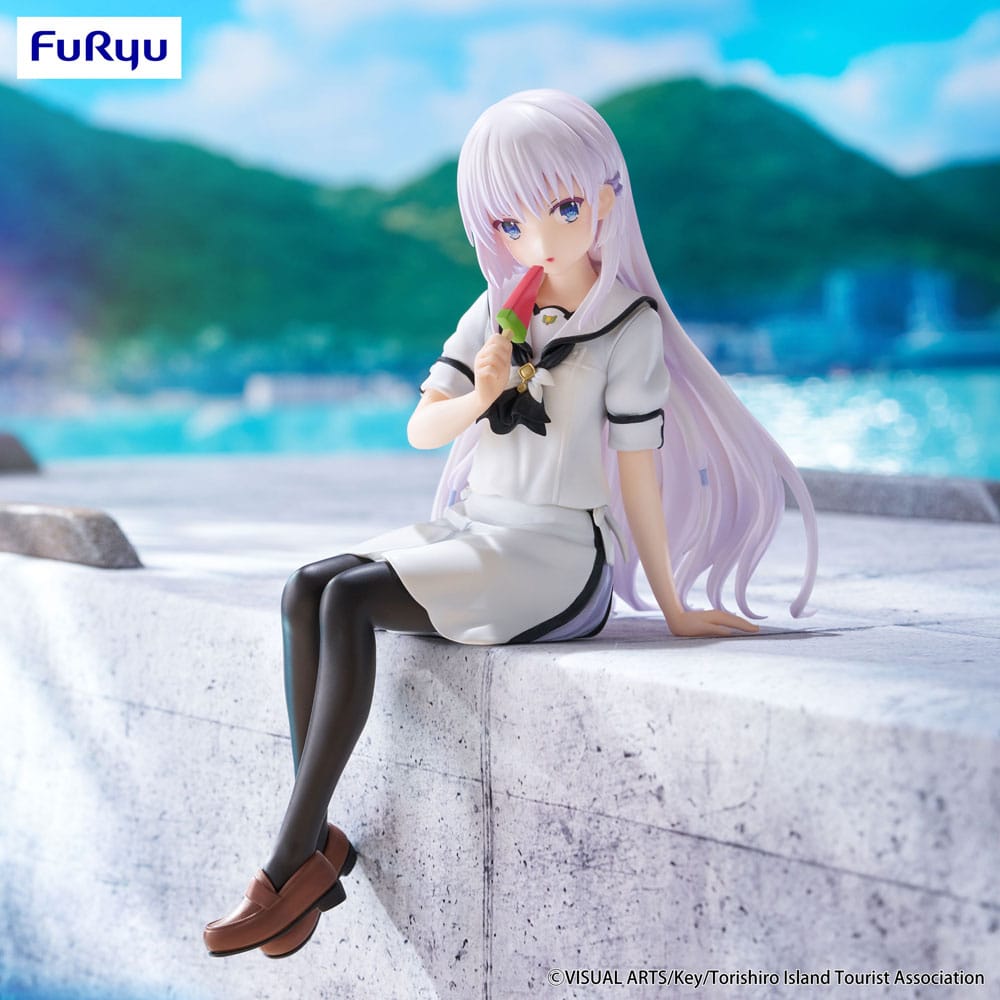 Summer Pockets Shiroha Naruse Anime Noodle Stopper PVC Statue 15cm