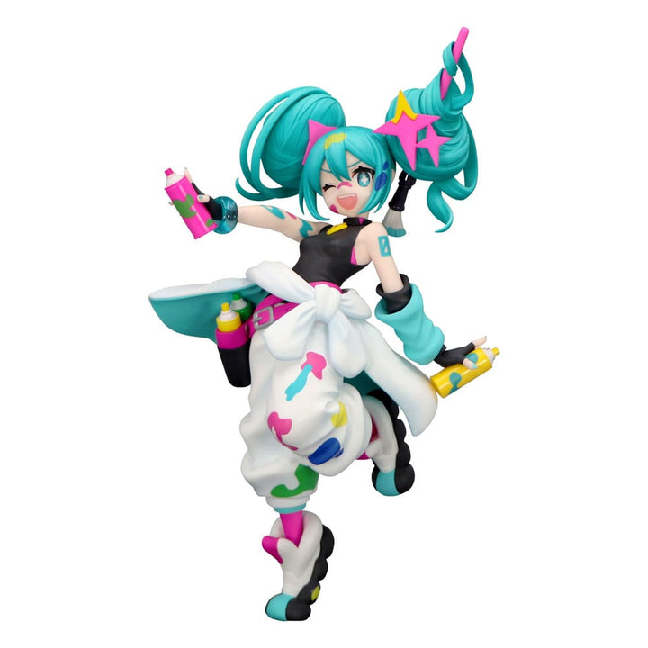 Hatsune Miku Miku Paint Girl Trio-Try-iT PVC Statue 19 cm