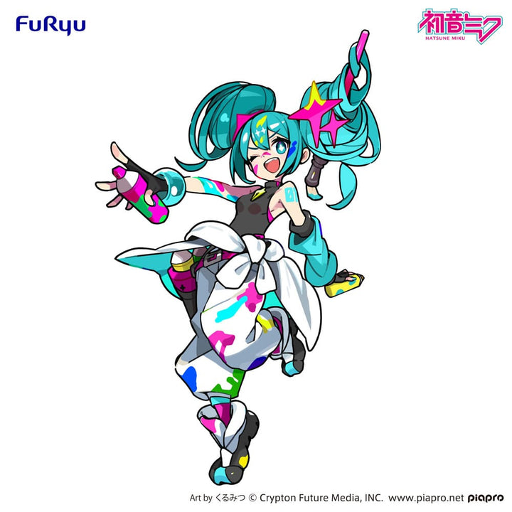 Hatsune Miku Miku Paint Girl Trio-Try-iT PVC Statue 19 cm