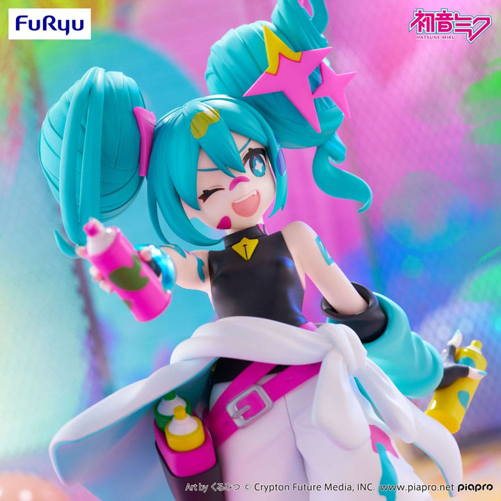 Hatsune Miku Miku Paint Girl Trio-Try-iT PVC Statue 19 cm
