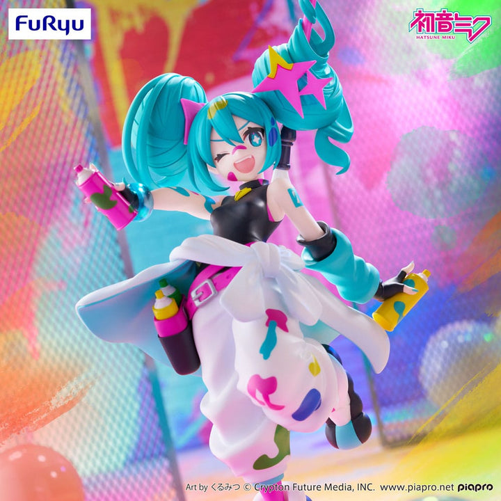 Hatsune Miku Miku Paint Girl Trio-Try-iT PVC Statue 19 cm
