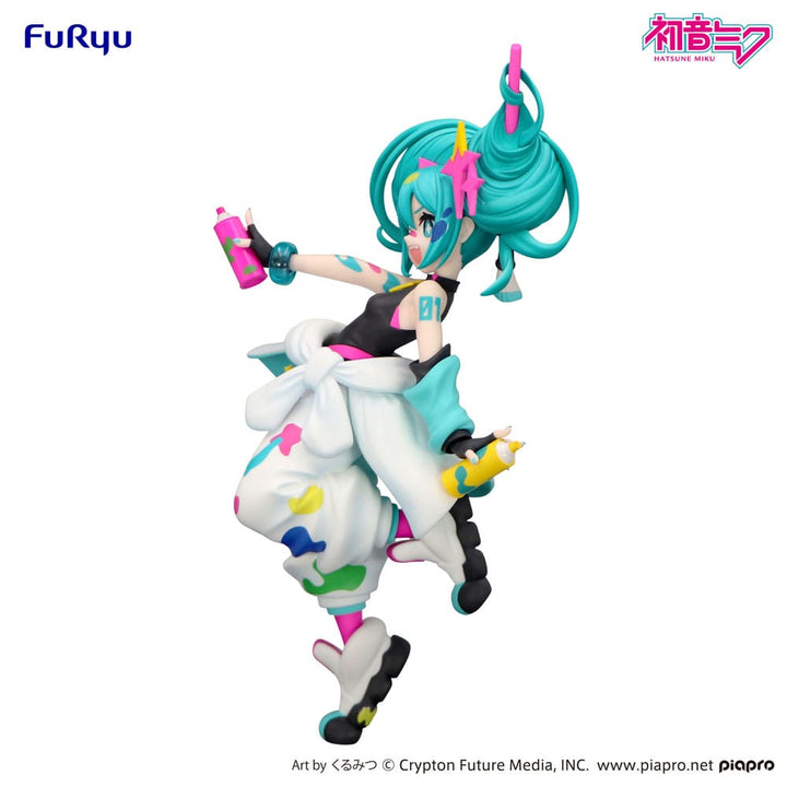 Hatsune Miku Miku Paint Girl Trio-Try-iT PVC Statue 19 cm