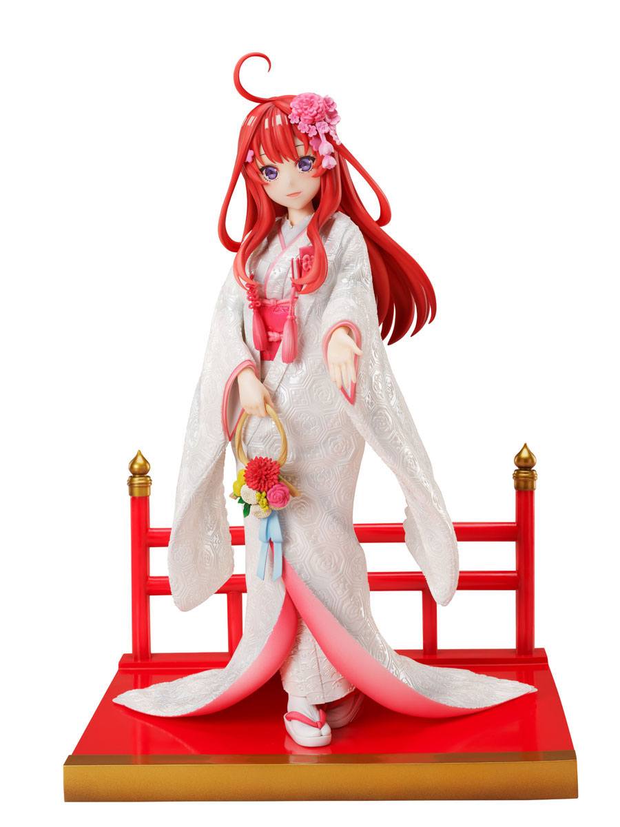 The Quintessential Quintuplets Ichika Nakano 2 Shiromuku Ver PVC Statue 1 7 Scale 22 cm