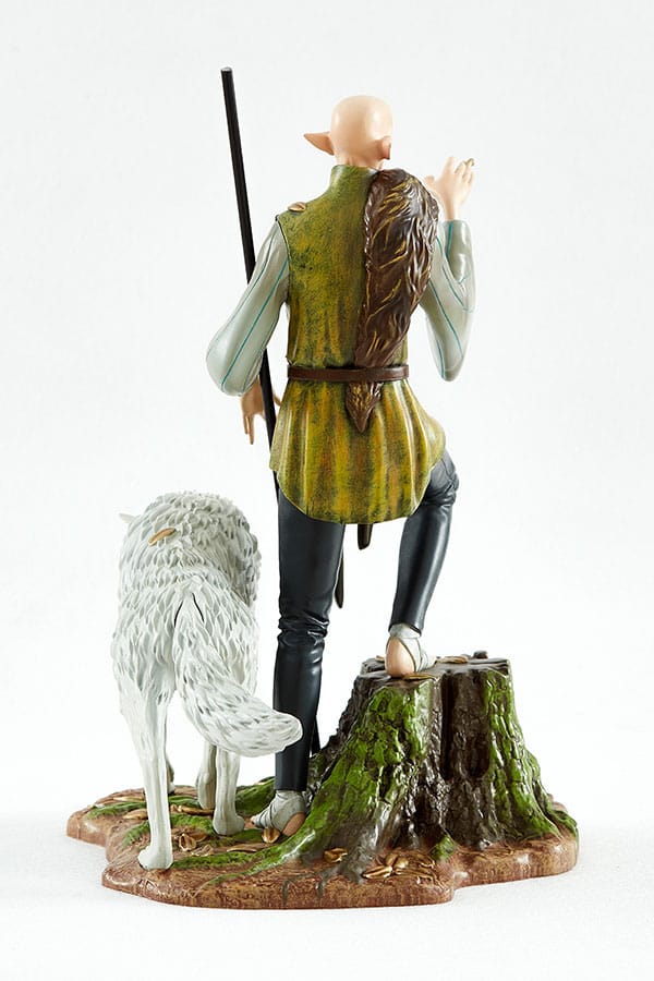 Dragon Age Statue Solas the Hierophat Tarot, close-up detail