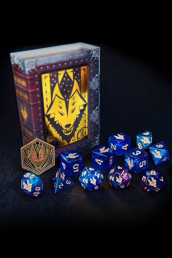 Dragon Age Dice Set Dread Wolf