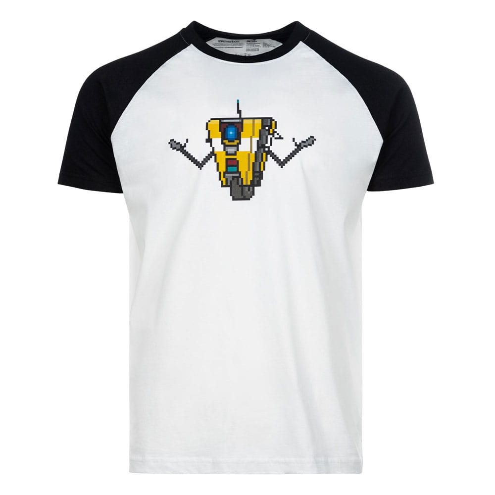 Borderlands Claptrap Pixel Art Borderlands T-Shirt Size S