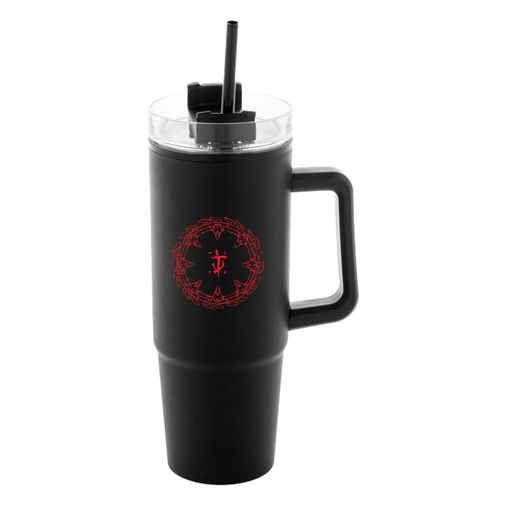 Doom The Dark Ages Shield Insulated Mug with Straw 1180 ml