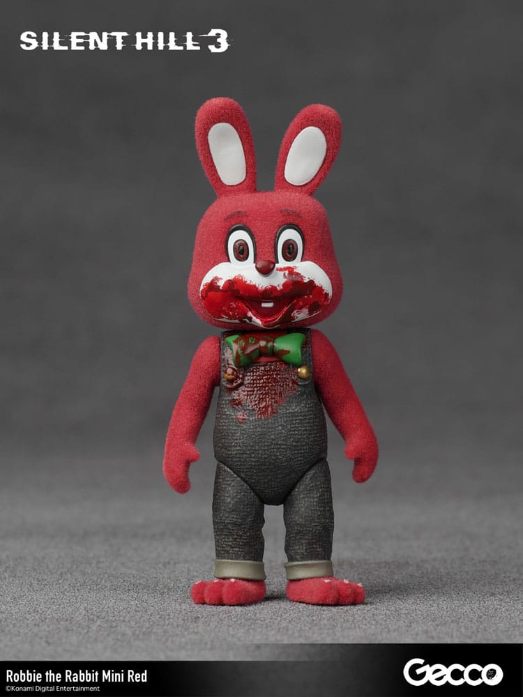 Silent Hill 3 Robbie the Rabbit Mini Action Figure Red Version 10 cm
