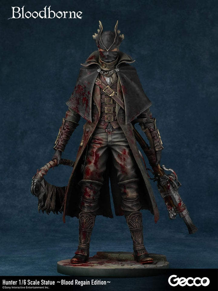 Bloodborne The Old Hunters Hunter PVC Statue 1/6 Scale Blood Regain Edition 32 cm