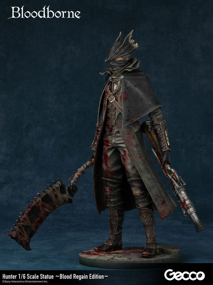 Bloodborne The Old Hunters Hunter PVC Statue 1/6 Scale Blood Regain Edition 32 cm