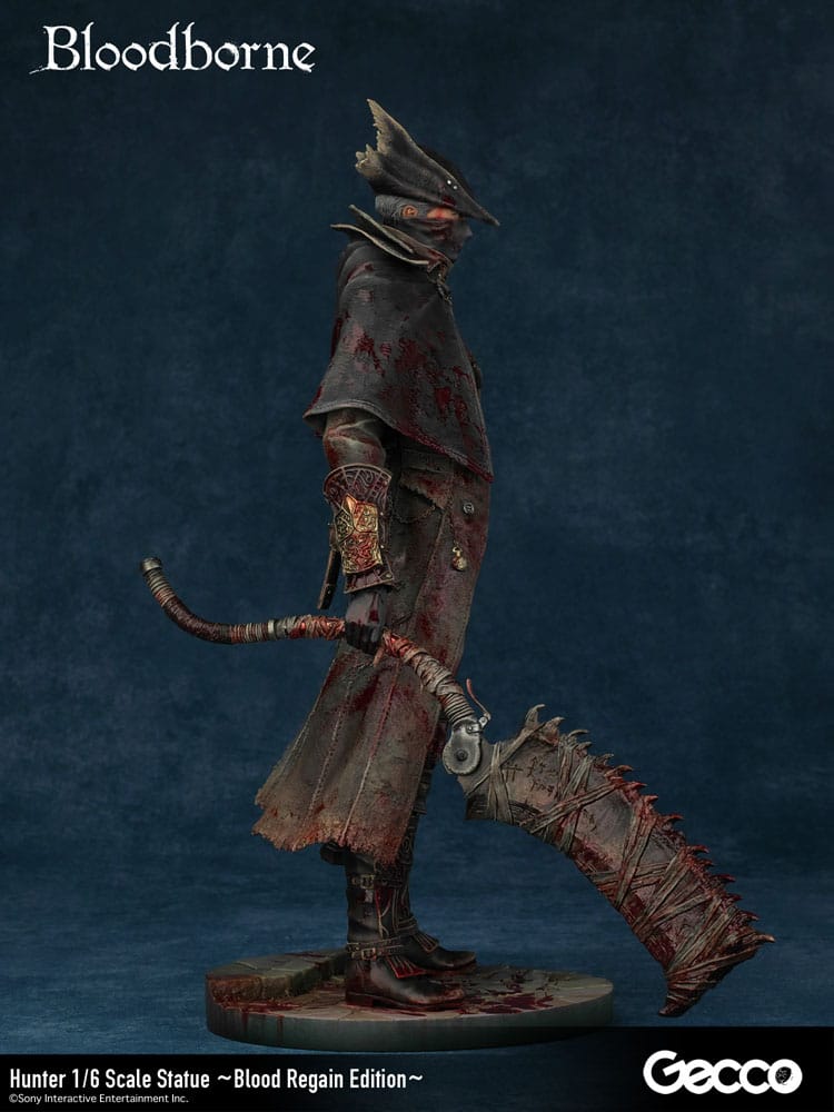 Bloodborne The Old Hunters Hunter PVC Statue 1/6 Scale Blood Regain Edition 32 cm