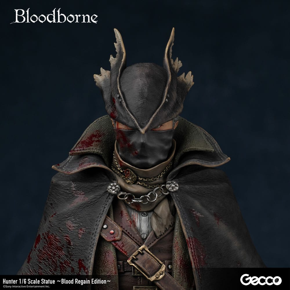 Bloodborne The Old Hunters Hunter PVC Statue 1/6 Scale Blood Regain Edition 32 cm