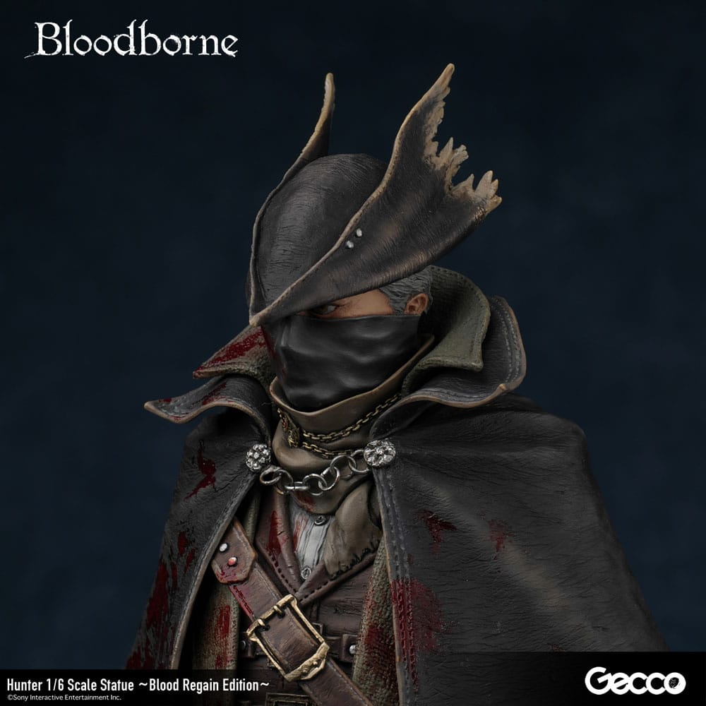 Bloodborne The Old Hunters Hunter PVC Statue 1/6 Scale Blood Regain Edition 32 cm