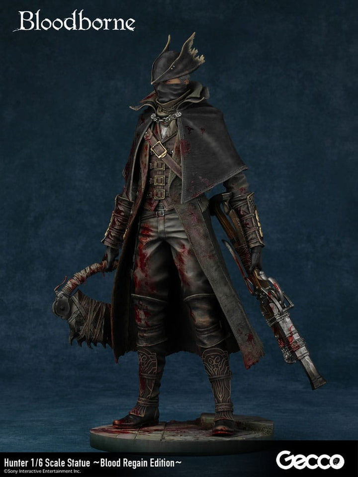 Bloodborne The Old Hunters Hunter PVC Statue 1/6 Scale Blood Regain Edition 32 cm