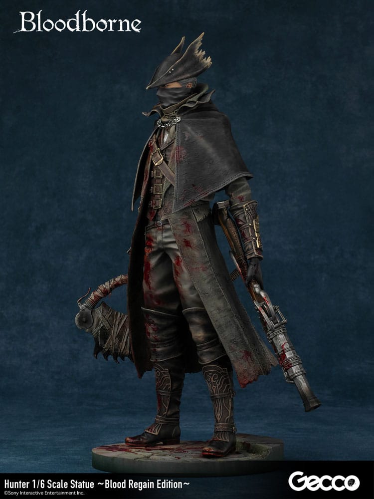 Bloodborne The Old Hunters Hunter PVC Statue 1/6 Scale Blood Regain Edition 32 cm