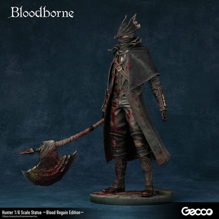 Bloodborne The Old Hunters Hunter PVC Statue 1/6 Scale Blood Regain Edition 32 cm