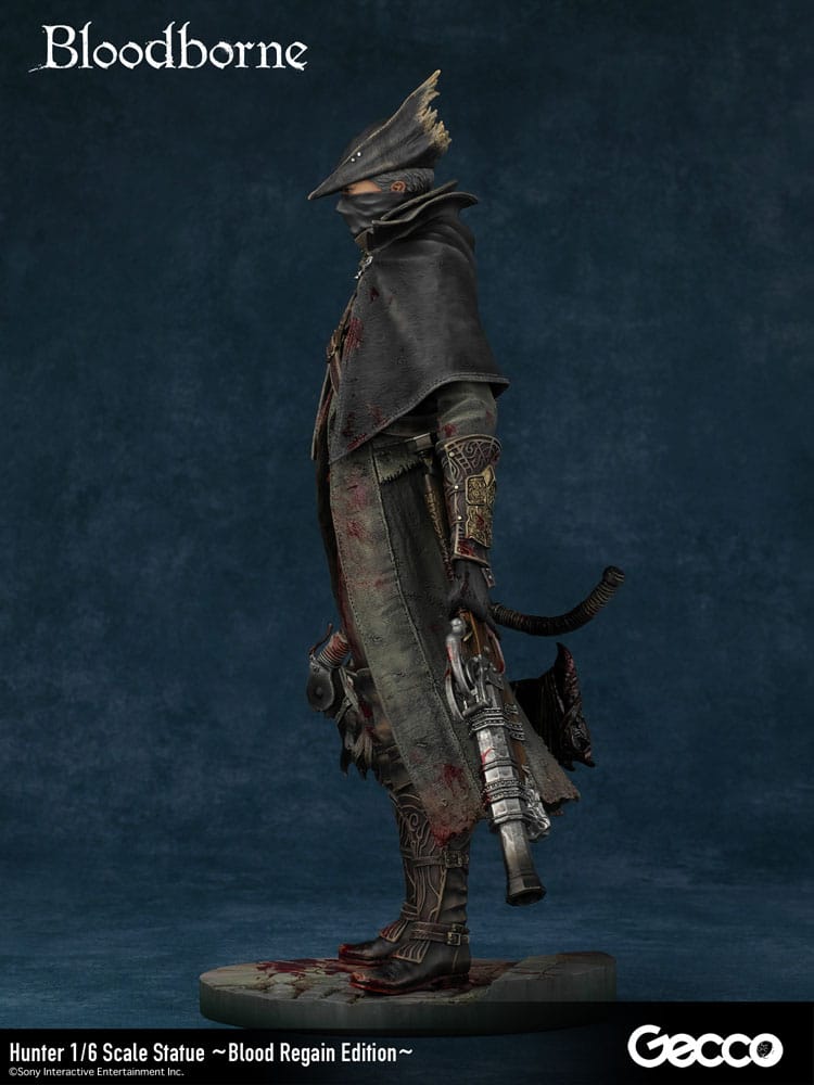 Bloodborne The Old Hunters Hunter PVC Statue 1/6 Scale Blood Regain Edition 32 cm