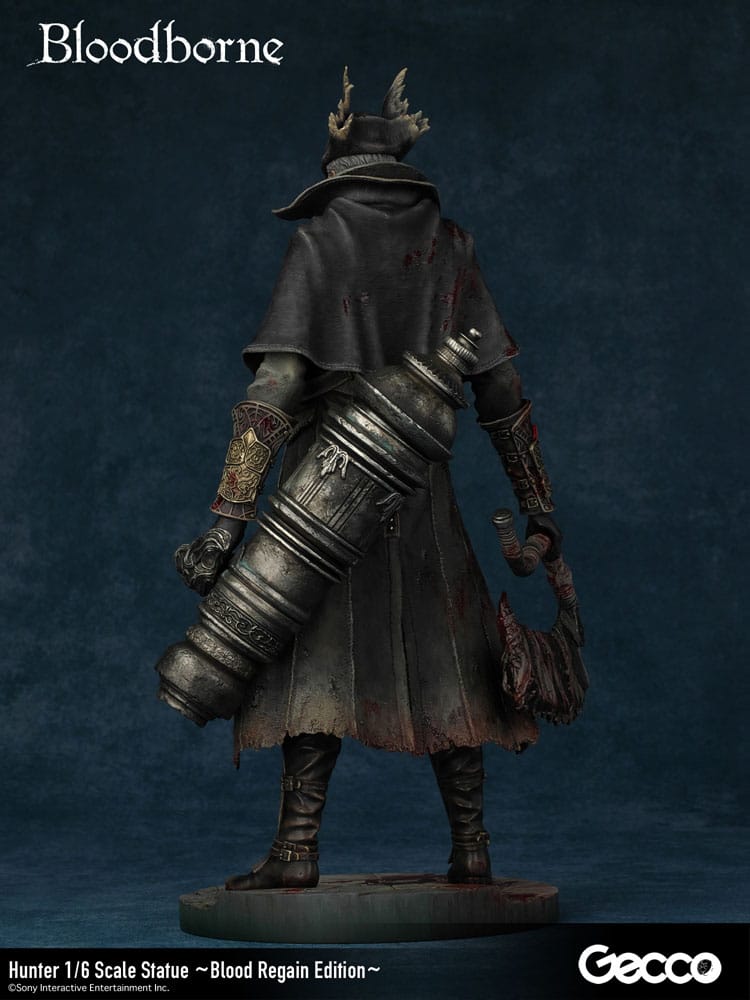 Bloodborne The Old Hunters Hunter PVC Statue 1/6 Scale Blood Regain Edition 32 cm