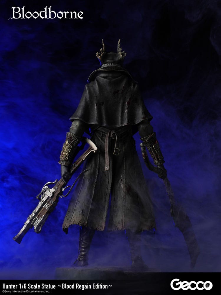 Bloodborne The Old Hunters Hunter PVC Statue 1/6 Scale Blood Regain Edition 32 cm