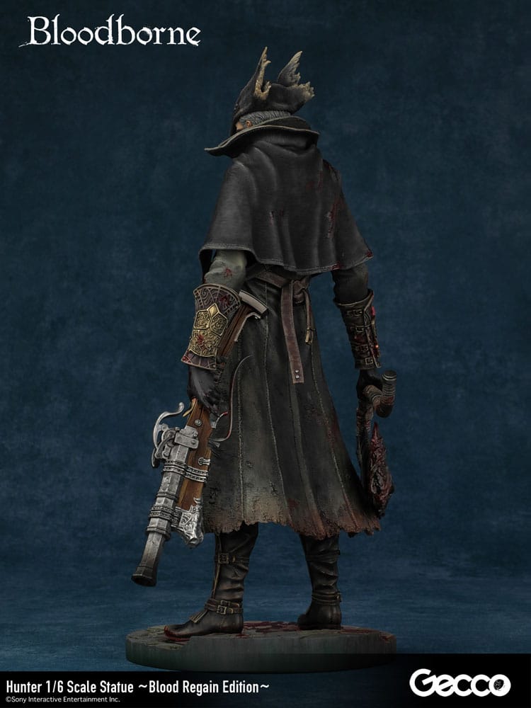 Bloodborne The Old Hunters Hunter PVC Statue 1/6 Scale Blood Regain Edition 32 cm