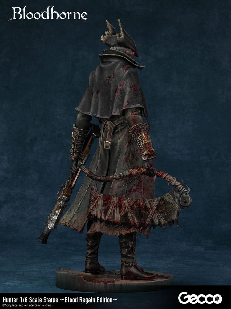 Bloodborne The Old Hunters Hunter PVC Statue 1/6 Scale Blood Regain Edition 32 cm