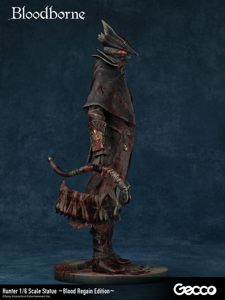 Bloodborne The Old Hunters Hunter PVC Statue 1/6 Scale Blood Regain Edition 32 cm