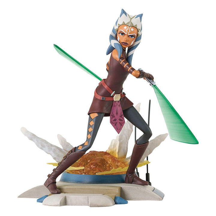 Star Wars Clone Wars Gallery Ahsoka Figure Diorama