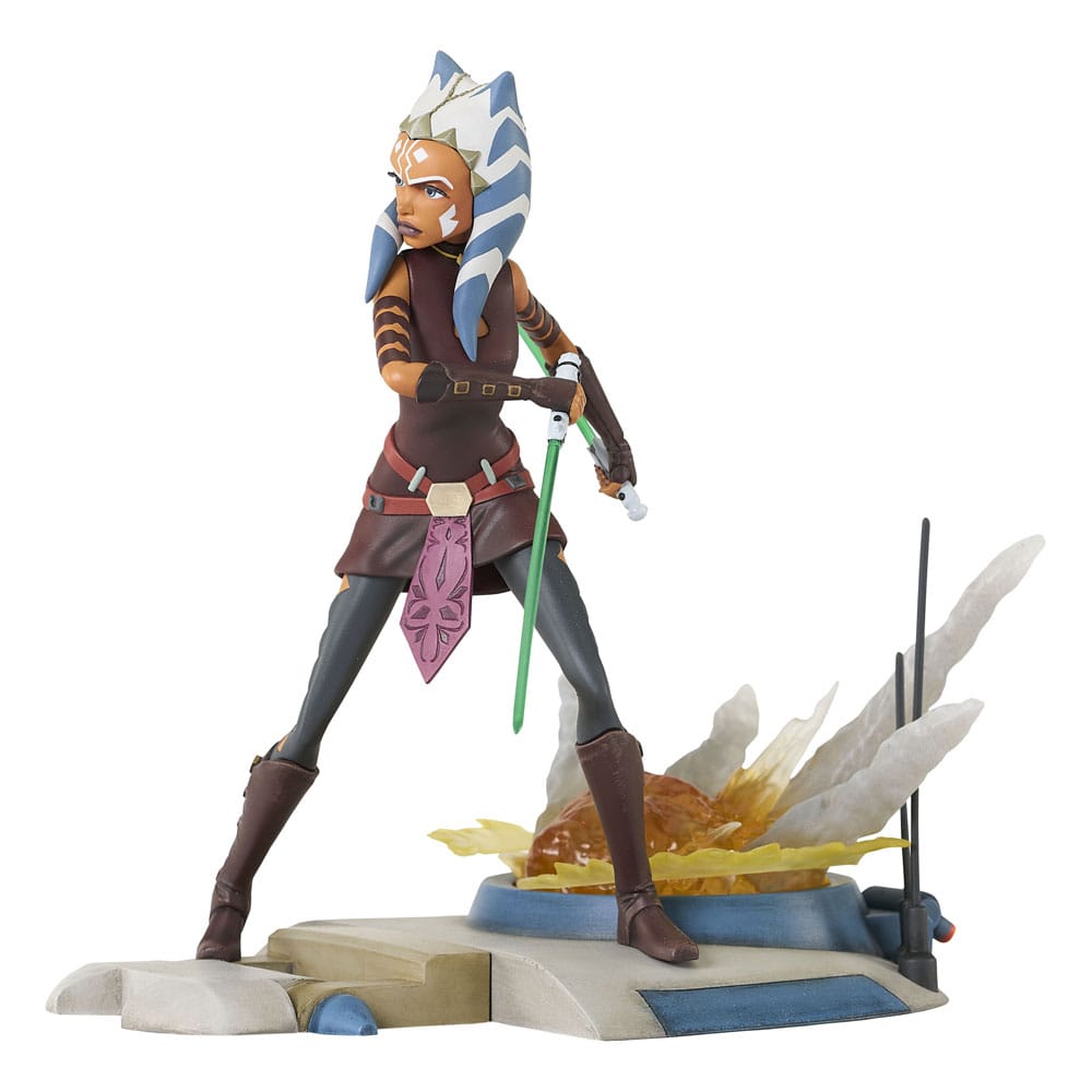 Star Wars Clone Wars Gallery Ahsoka Figure Diorama