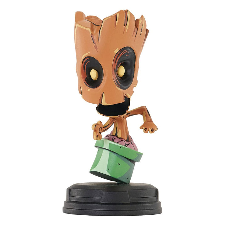 Marvel Animated Groot in Resin Pot Limited Edition Statue