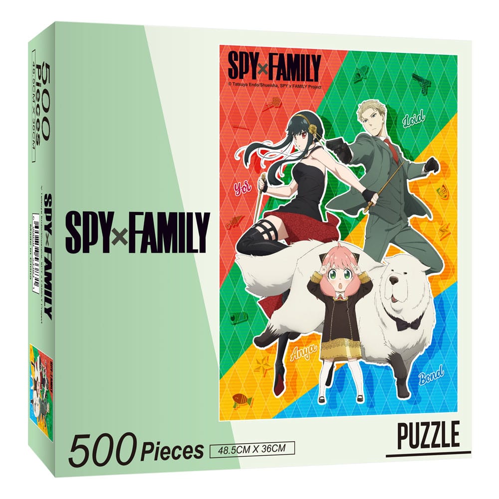 Spy x Family The Forgers Puzzle Number 3 500 Pieces